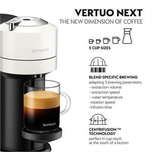 Nespresso White Vertuo Next Coffee Machine